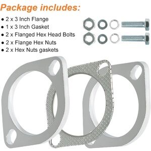 Exhaust Flange and Gasket Set